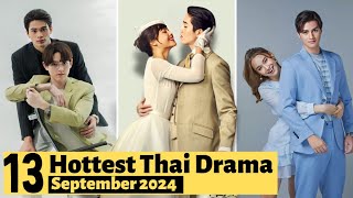 13 Hottest Thai Drama releases in September 2024 #mycherieamour #lovesick2024