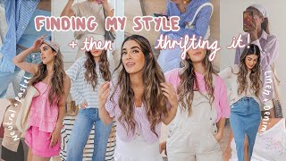 I finally found my personal style so come THRIFT IT WITH ME! *and find yours too*