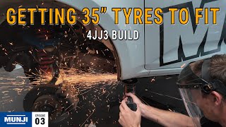 Can we finally get 35” tyres to fit? - D-Max Build