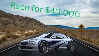 Race for $40.000 on BMW M3 GRT from Need for Speed Most Wanted #needforspeed #nfsunbound