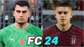 FC 24 | ALL TURKISH SUPER LIG PLAYERS REAL FACES