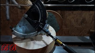 The Woodcut bowl saver, first use. / Woodturning