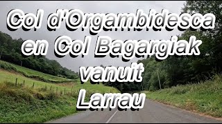 Col d'Orgambidesca en Col Bagargiak vanuit Larrau Honda CRF 1000 ATAS