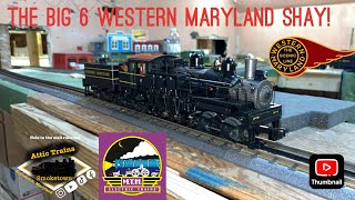 Big six shay MTH western Maryland shay