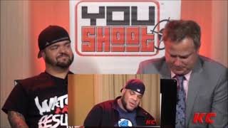 Hornswoggle on Tyrus calling him a bully and smacking his dick