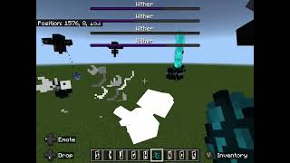 Minecraft Gameplay with @Booooogie_ - 100+ Withers VS Wardens battle