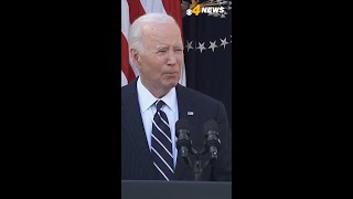 Biden saying he informed Trump of a peaceful and orderly transition