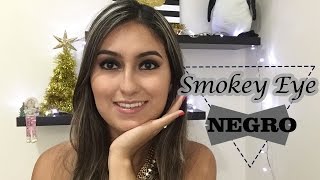 BLACK SMOKEY EYE-OJOS AHUMADOS EN NEGRO