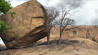 4K Video: Beautiful inner view of Ancient Thirumayam Fort - Free Stock Footage