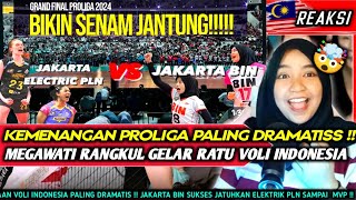 🔴 GRAND FINAL JAKARTA BIN VS JAKARTA ELEKTRIK PLN ❗❗ | 🇲🇾 REACT