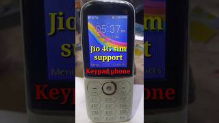 Keypad phone Me Chalega 4G Sim // Jio Sim Support keypad mobile// 4G sim to keypad mobile #ytshorts