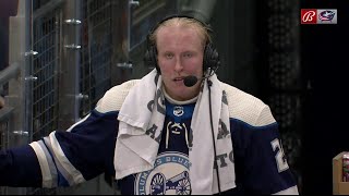 Patrik Laine 2nd Intermission Interview (Dec. 30, 2021)