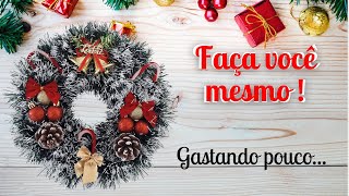 DIY - Faça Você Mesmo sua Guirlanda de Natal! | Leh Oliveira