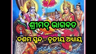 ଶ୍ରୀମଦ୍ ଭାଗବତ କଥା ଦଶମ ସ୍କନ୍ଦ ତୃତୀୟ ଅଧ୍ୟାୟ//ବଳଭଦ୍ର ଜନ୍ମ କଥା//Srimad Bhagavad Dasama Skanda