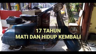 Vespa super 150 vbc1m (spesial edition) || selama 17 tahun mati suri