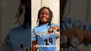 Wait for it. Watch until the end, her reaction is priceless! Princess Terryn Lanae is an All Star 🥎