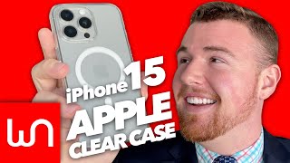 Apple's Clear MagSafe Case For iPhone 15 Pro Max Unboxing!