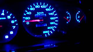 My Honda Civic EG - RGB Glow Gauges