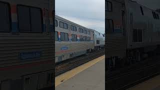 Amtrak Lakeshore switching from track one the track 2