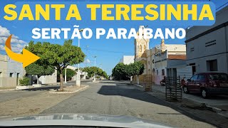 Passamos por Santa Terezinha no sertão do estado.