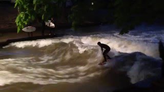 Munich Surfing in the river - believe me it´s real!