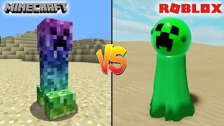 MINECRAFT CREEPER VS ROBLOX CREEPER - WHICH IS BEST?