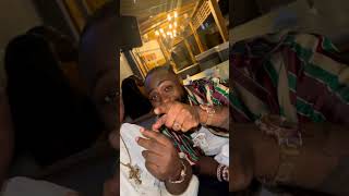 Davido and Cubana chief priest having fun #shorts