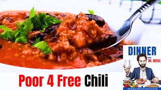 How to Cook Chili without The Poor 4 Foods