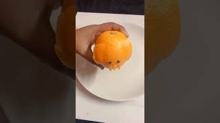 Funny orange carving decoration #shortsvideo #shortsfeed #orange