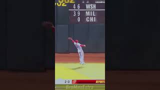 He has spidy senses🕸️🕷️ #baseball #edit #sport #clip #MLB