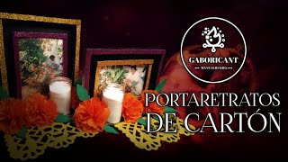 PORTARETRATOS PARA LA OFRENDA / Manualidades Para Día De Muertos