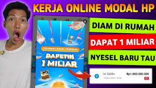 WOW DAPAT 1 MILIAR! Freelancer Pemula Modal HP 2024 - CARA DAPAT UANG DARI INTERNET