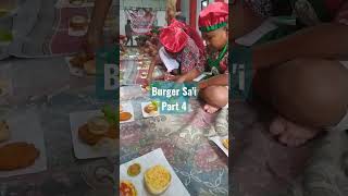 Membuat Burger Sa'i Part 4