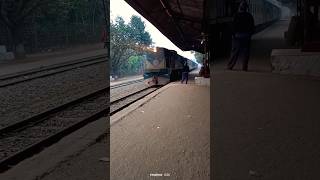 Local Train At Tista Railway station