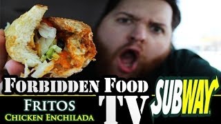 Subway's "Fritos Chicken Enchilada Melt" Food Review!