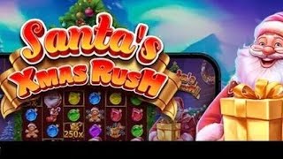 I bought 4x $28,800 bonus buys on Santa's Xmas Rush new slot