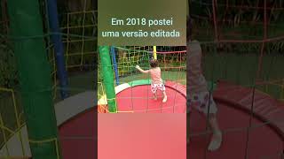 Luiza no pula-pula, agora no Shorts