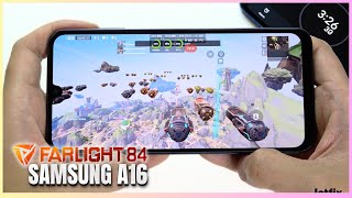 Samsung Galaxy A16 Farlight 84 Gaming test | Helio G99, 90Hz Display