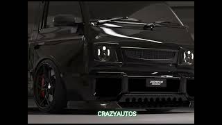 black modified van | crazyautos