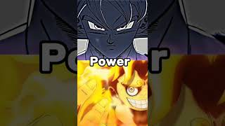 Goku manga vs Luffy manga