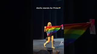 AleXa and The Pride Flag