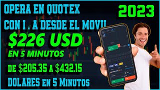 Trading Automatico Con Inteligencia Artificial IA | $226 Dolares en 5 Minutos | MOVIL o PC 2023