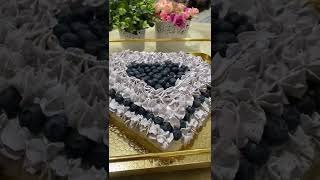 Вкуснейший черничный торт с нежным черничным кремом/The best blueberry cake with creamy frosting