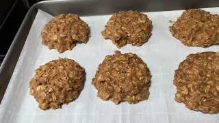 PB Banana & Oatmeal Breakfast Cookie