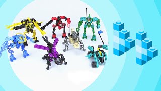 Fast Forwarding the Lego Slizers/Throwbots [8500-8507]