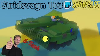 Stridsvagn 103 S-Tank Showcase Roblox Plane crazy