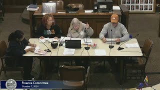 Finance Committee 10/7/2024