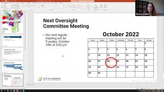 POCD Oversight Committee Meetings 2022