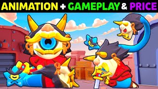 Brawl Stars ONI OTIS Gameplay, Losing Animation, Pin & Cost