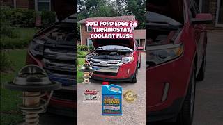 Thermostat & Coolant Flush | 2012 Ford Edge 3.5 | Diy video in my Ford playlist.